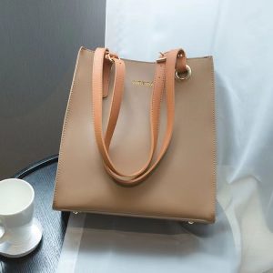 Brown Aibeida Tote Bag